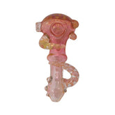 5” GOLD FUMING HONEY COMB HEAVY DUTY HAND PIPE